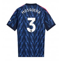 Arsenal Cristhian Mosquera #3 Vonkajší futbalový dres 2025-26 Krátky Rukáv